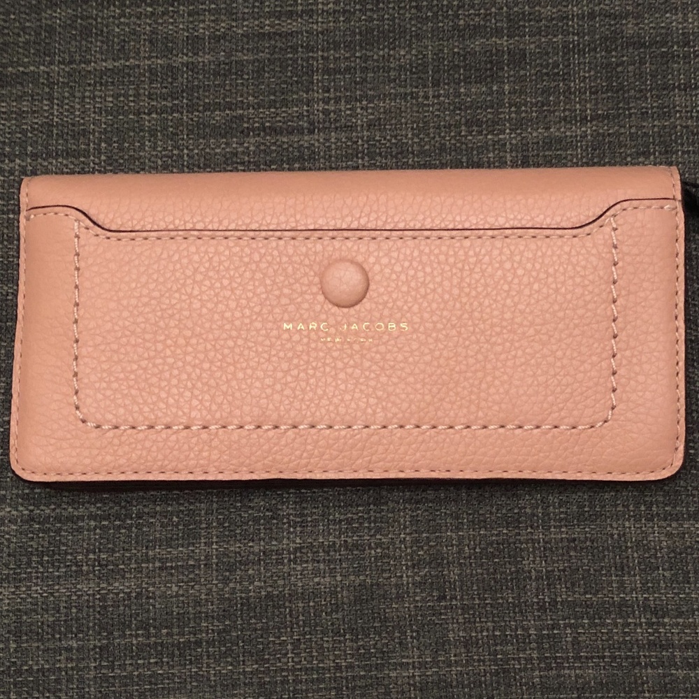 NWT Marc Jacobs Open Face Leather Wallet